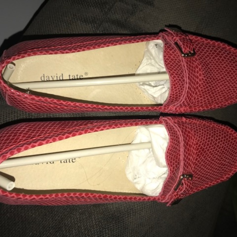 David Tate Loafter Leather- Never worn